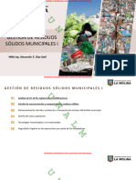 Gestión de Residuos Sólidos Municipales I (Sesión 1) - Alexander Diaz - Presentacion