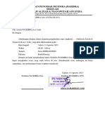 Surat Undangan Paskibra Senior