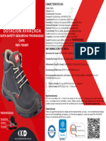 Ficha Bota Safety Seguridad Tridensidad Cafe 700309