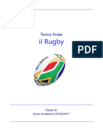 Tesina III Media - Il Rugby