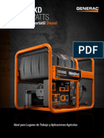 Generador Portátil XD5000 - Diesel