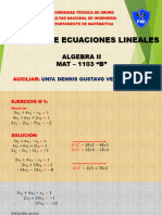 Algebra II - Tema N°3