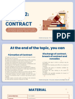 Chapter 2 Law240 Law of Contract