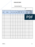 PMF-007-SCO-008 v1 Snag Form Template