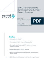 ERCOTs Operational Experience With Battery Energy Storage Nitika Mago