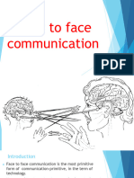 Face To Face Communication