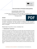 Efeito Esteira e Bloqueio em Parques EOL