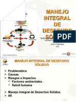 Manejo Integral de Desechos Sólidos