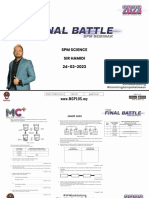 Seminar The Final Battle Sci MR Hamidi 24.02.2023