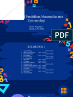 Sejarah Dan Filsafat Matematika Kelompok 1 (Materi 11)