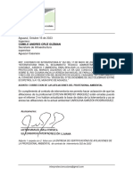 Oficio Correcion de Las Afiliaciones Del Profesional Ambiental