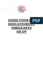 Guide Pour Les Éducateurs Et Dirigeants U8U9 - Oxieoh