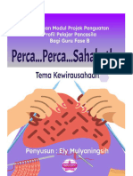 Modul Projek Kewirausahaan - Perca... Perca... Sahabatku - Fase B