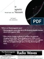 Electromagnetic Wave in Vacuum