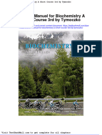 Solution Manual For Biochemistry A Short Course 3rd by Tymoczko