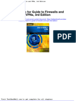 Test Bank For Guide To Firewalls and Vpns 3rd Edition