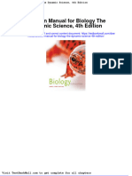 Solution Manual For Biology The Dynamic Science 4th Edition