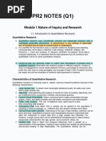 PR 2 Notes From Modules