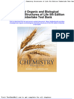 General Organic and Biological Chemistry Structures of Life 5th Edition Timberlake Test Bank
