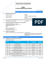 Ficha de Datos de Seguridad D-8000 Diluyente Americano P/Nitro