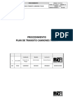 Pr-Opr-09 Plan de Transito Camiones Tolva