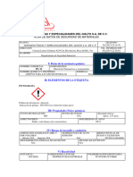 Hoja Seguridad Aditivo Lavado Botella PD-02