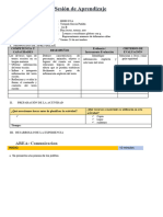 Sesión de Aprendizaje Viernes 24