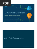 Lecure#8 - Network Layer