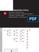 Leica Rangemaster CRF2700-B