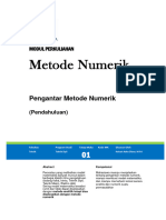 Modul Metode Numerik [TM1]