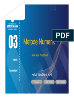 Metode Numerik (TM3)
