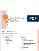 U2. Funcionamiento de La Cámara: Cuerpo. Sensor