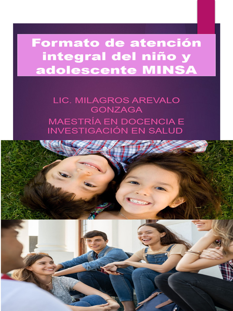 Formato de Atención Integral MINSA | PDF | Salud y bienestar