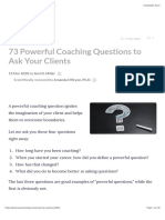 73 Powerful Coaching Questions To Ask Your Clients