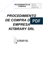 Procedimiento de Compra de La Empresa Kitbrary SRL - Documentos de Google