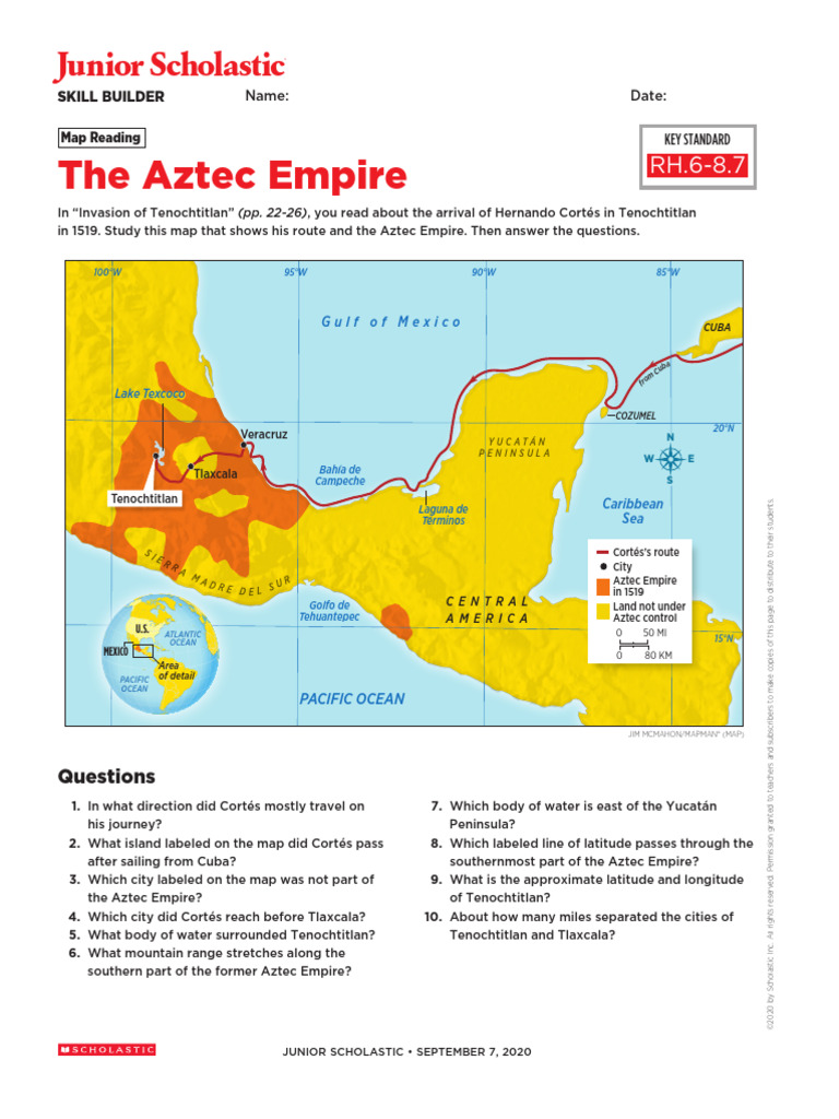 Michael Downey - The Aztec Empire | PDF | Hernán Cortés | Gulf Of Mexico