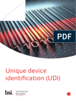 Unique Device Identification (UDI)