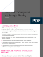Chapter 3 Performance Managment and Strategic Planning