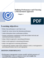 Chapter 4 Defining Performance and Choosing A Measurement Approach