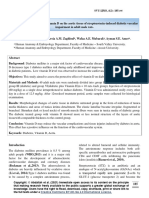 Potential Protective Effect of Vitamin D On The Aortic Tissue of Streptozotocin-Induced Diabetic Vascular Impairment in Adult Male Rats.