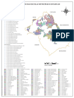 Localizacao Das Escolas Municipais e Estaduais