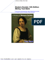 History of Western Society 12th Edition Mckay Test Bank