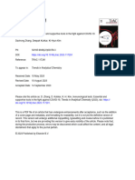 Immunological Tests Essential and Supportive Tools in The Fight Against COVID-19