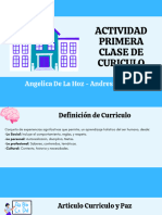 Curriculo y Paz