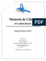 MEMORIA DE CALCULO SVG-BRM-002 MC Brazo Pescante