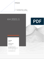 K4 Analytics 2021 1 UsersManual