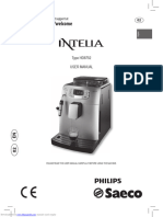 Philips Intelia Hd8752 User Manual