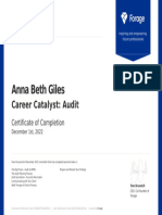 KPMG Certificate