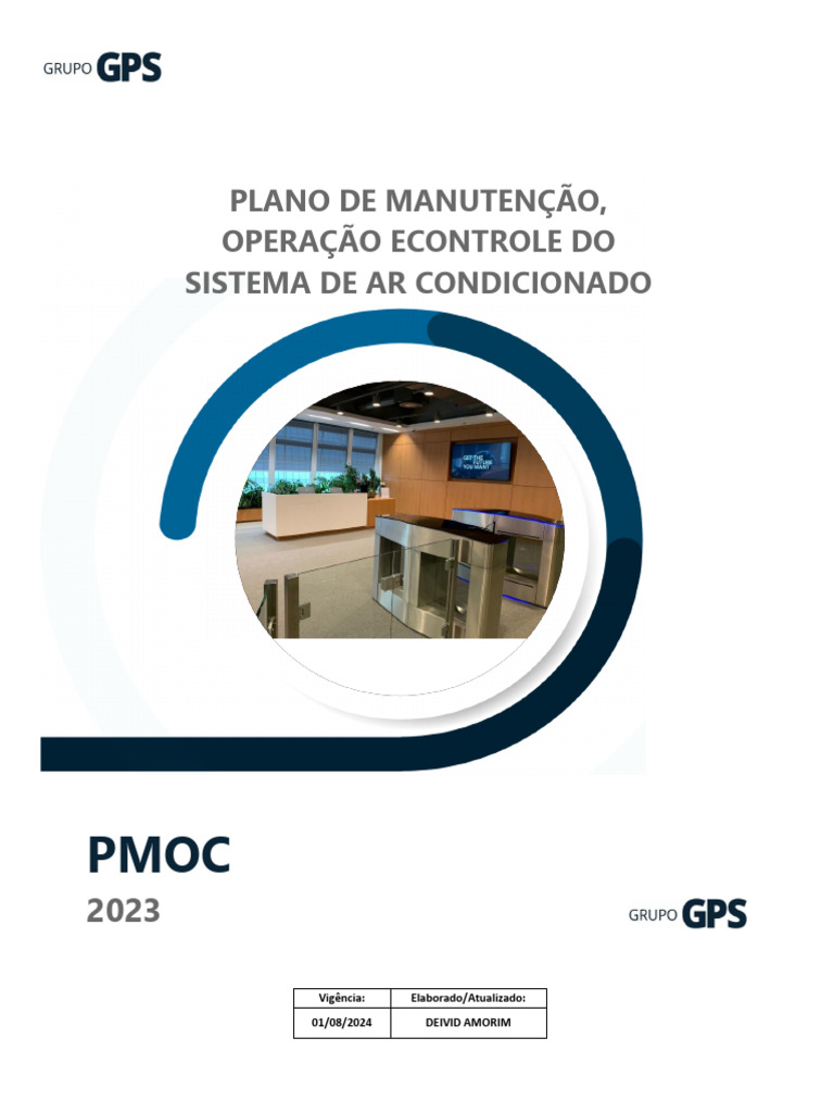 Plano de Manutenção, Operação e Controle (PMOC) - Natura Cabreuva | PDF