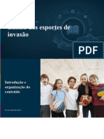 Ensino Dos Esportes de Invasão: Atividade Integradora IV